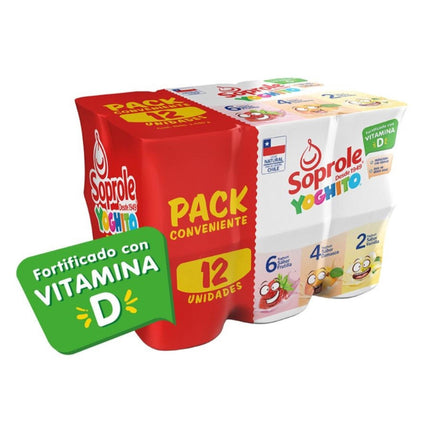 Yoghurt Batido Yoghito Pack 12, 1440 g | Apishop
