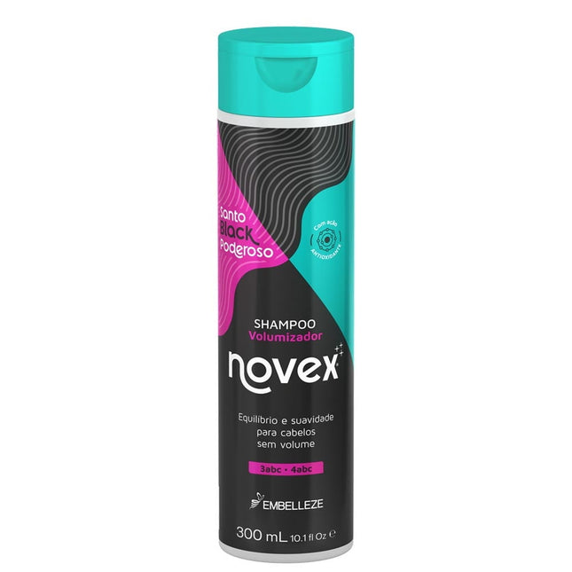 Shampoo Meus Cachos Santo Black 300ml.