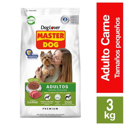 Alimento Seco Perro Adulto Raza Pequeña Carne Bolsa