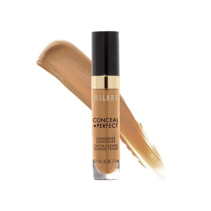 Corrector Milani Conceal + Perfect Longwear Cool Sand, 5 ml, vegano