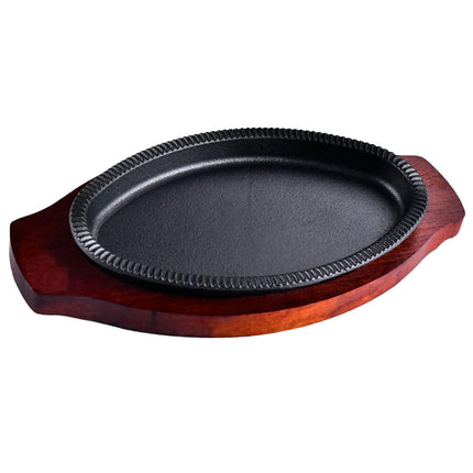 Plato De Carne Fundido, Plato De Servidor De Fajita Duradero Para Cocinar En Casa