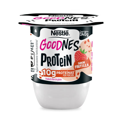 Yoghurt Proteína Sabor Frutilla Pote, 140 g | Apishop