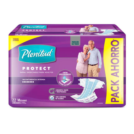 Pañal Adulto Plenitud 22 Unid M