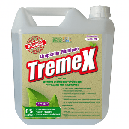 Lavaloza Ecológico Tremex Ecoactivo 5L | Orgánico, Biodegradable y Sin Tóxicos