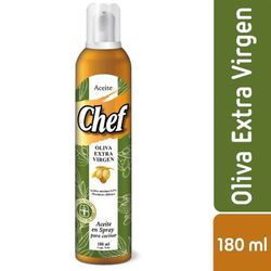 Aceite de Oliva Chef Extra Virgen Spray 180 ml - Chef | Apishop