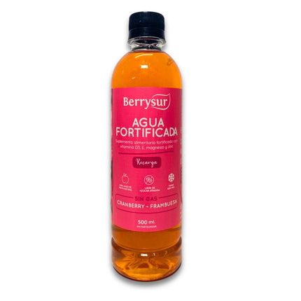 Agua Fortificada Berrysur Cranberry Frambuesa 500 ml