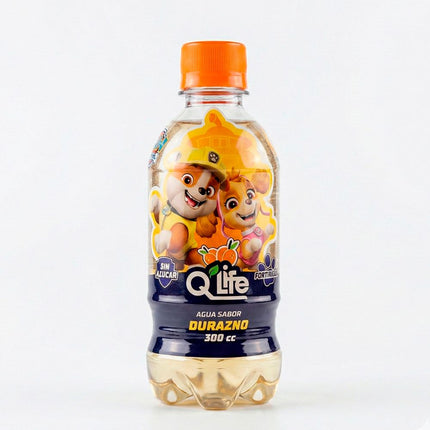 Agua Saborizada Qlife Durazno Paw Patrol 300 cc