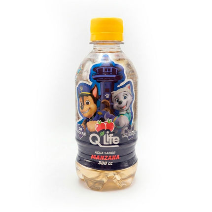 Agua Saborizada Qlife Manzana Paw Patrol 300 cc