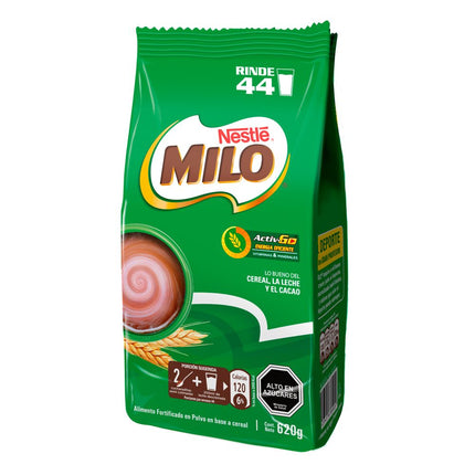 Saborizante para Leche Milo Polvo Chocolate 620 g