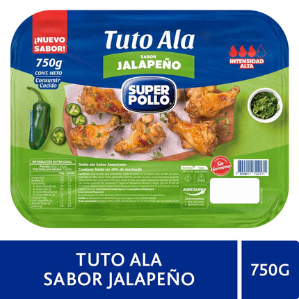 Ala Pollo Tuto Sabor Jalapeño 750 g