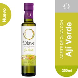 Aceite de Oliva Olave Ají Verde 250 ml - Olave | Apishop