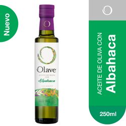 Aceite de Oliva Olave Albahaca 250 ml - Olave | Apishop