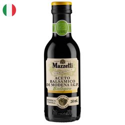Aceto Balsámico Mazzetti Di Modena Biológico 2 Hojas 250 ml - Mazzetti | Apishop