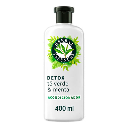 Acondicionador Herbal Essences Detox Té Verde & Menta 400 ml