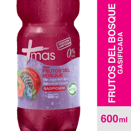 Agua Más Frutos del Bosque Botella 600 cc
