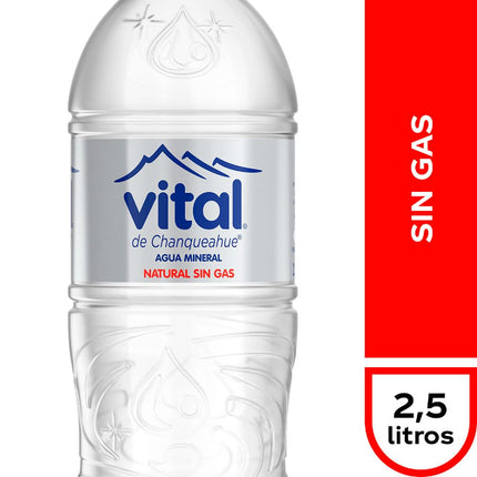 Agua Mineral Vital Sin Gas 2.5 L