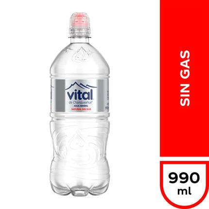 Agua Mineral Vital Sin Gas 990 ml