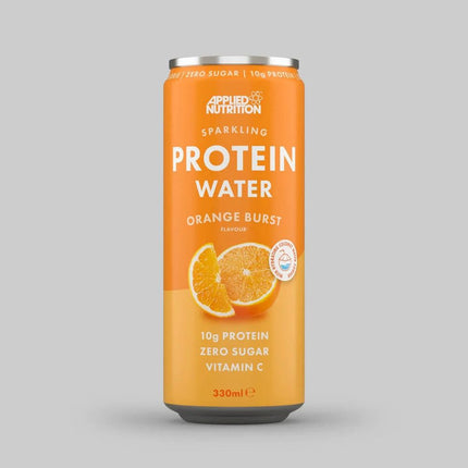 Agua Protein Water Applied Nutrition Naranja 330 cc