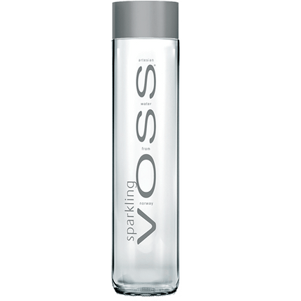 Agua Mineral Voss Gasificada Sparkling 375 ml