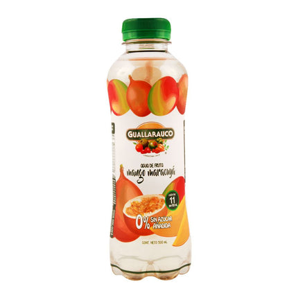 Agua de Fruta Guallarauco Mango Maracuyá 500 ml