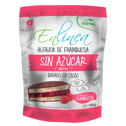 Alfajor En Línea Frambuesa Sin Azúcar 1 un.