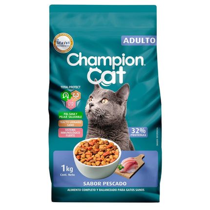 Alimento Gato Adulto Champion Cat Pescado 1 kg