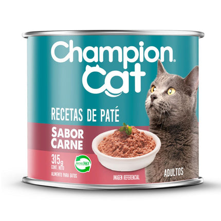 Alimento Húmedo Gato Adulto Champion Cat Carne 315 g