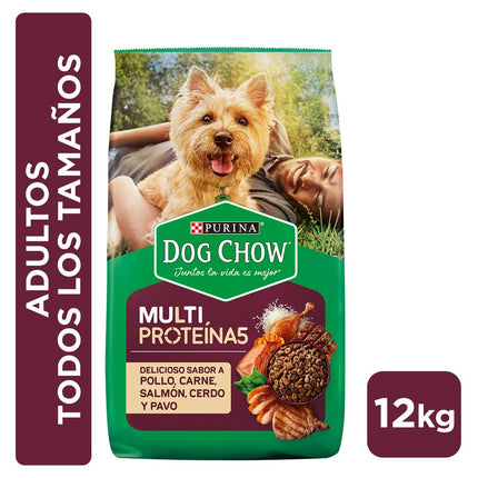 Alimento Perro Dog Chow Adulto Mediano Proteína 12 kg