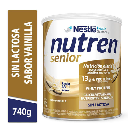Alimento en Polvo Senior Vainilla 740 g