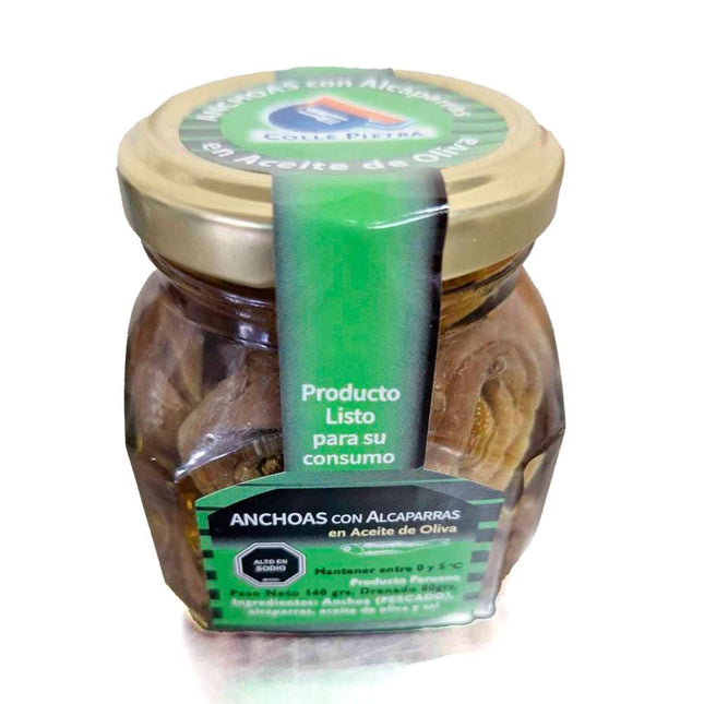 Anchoa Filete con Alcaparra Seafood 140 g