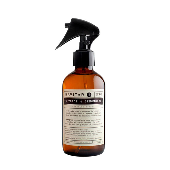 Aromatizante de Auto Havitar Té Verde Lemongrass 250 ml