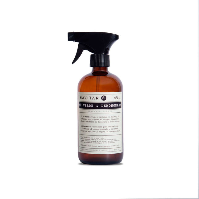 Aromatizante de Auto Havitar Té Verde Lemongrass 500 ml