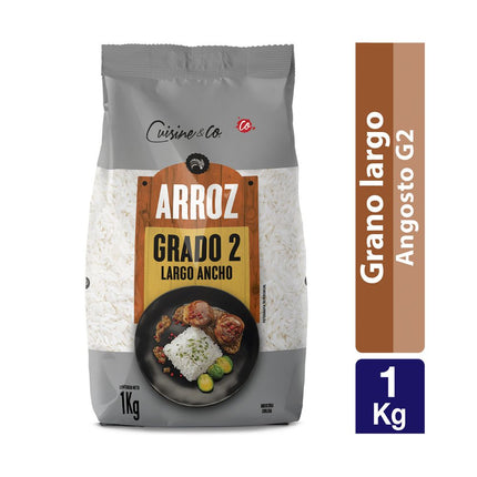 Arroz Grado 2 Cuisine & Co Grano Largo y Ancho 1 kg