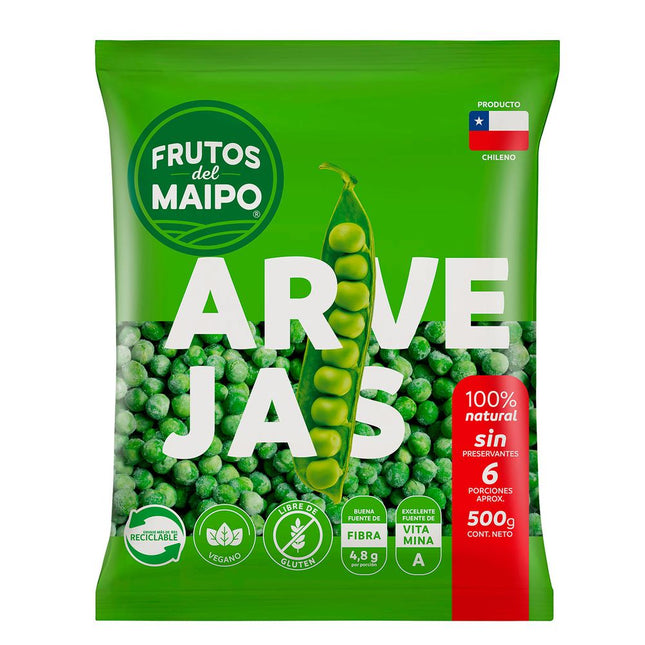 Arvejas Frutos del Maipo 500 g