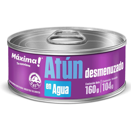 Atún Desmenuzado en Agua 104 g drenado, 160 g neto