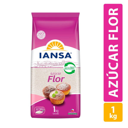 Azúcar Flor Iansa 1 kg