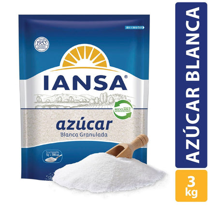 Azúcar Blanca Iansa Doypack 3 kg