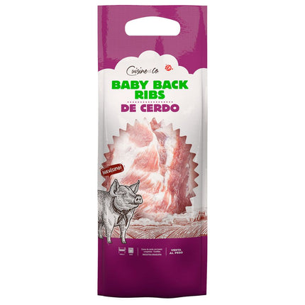 Baby Back Ribs Cerdo Cuisine & Co Congelada kg