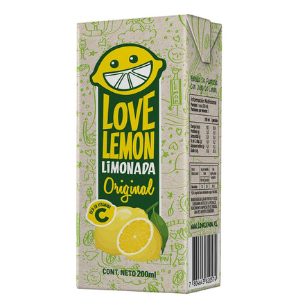 Limonada Love Lemon Sabor Original 200 ml