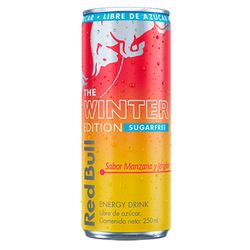 Bebida Energética Red Bull Winter Sin Azúcar 250 cc