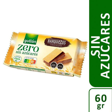 Barquillos Gullón Sabor Chocolate 60 g