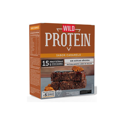Barra Proteína Wild Protein Caramelo 45 gr 5 un.
