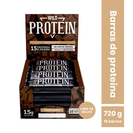 Barra Proteína Wild Protein Chocolate 16 un.