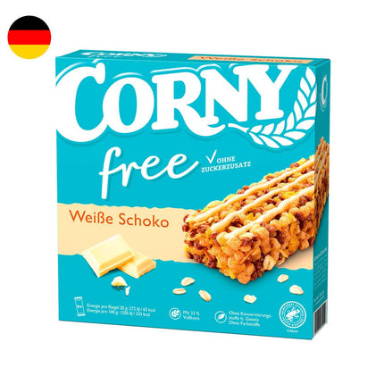 Barra de Cereal Corny Free Chocolate Blanco 20 g 6 un.