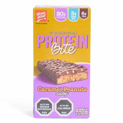 Barra Proteína Your Goal Bite Caramel 4 un.