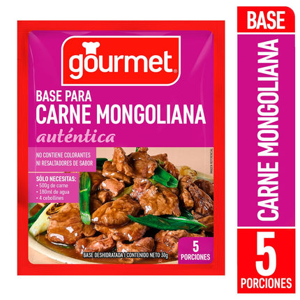 Base para Preparar Gourmet Carne Mongoliana 30 g