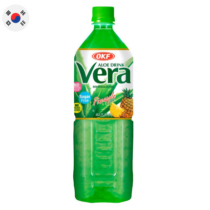 Bebida Aloe Vera Sin Azúcar Piña 1 L