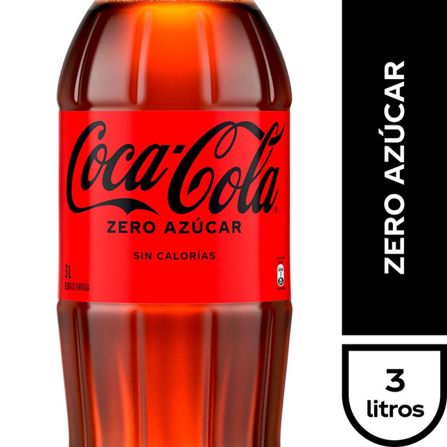 Bebida Coca-Cola Zero 3 L