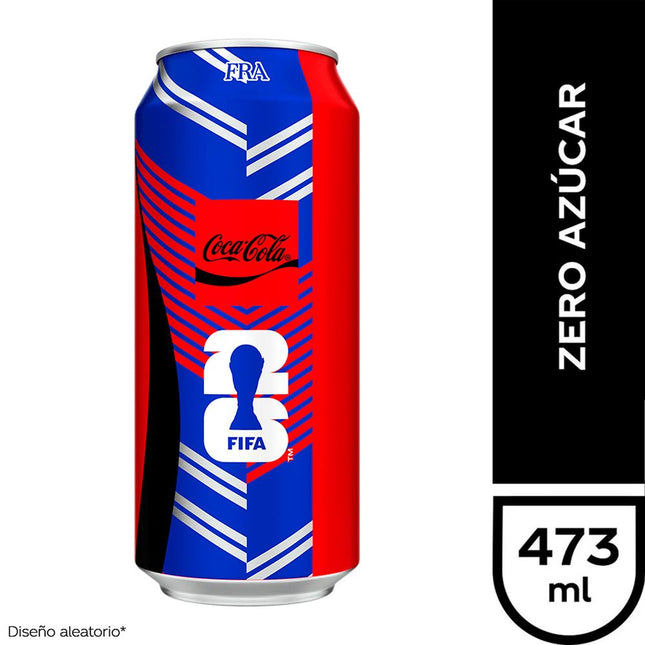 Bebida Coca-Cola Zero Lata 473 cc