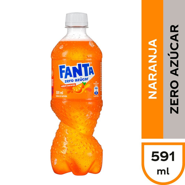 Bebida Fanta Sin Azúcar 591 ml